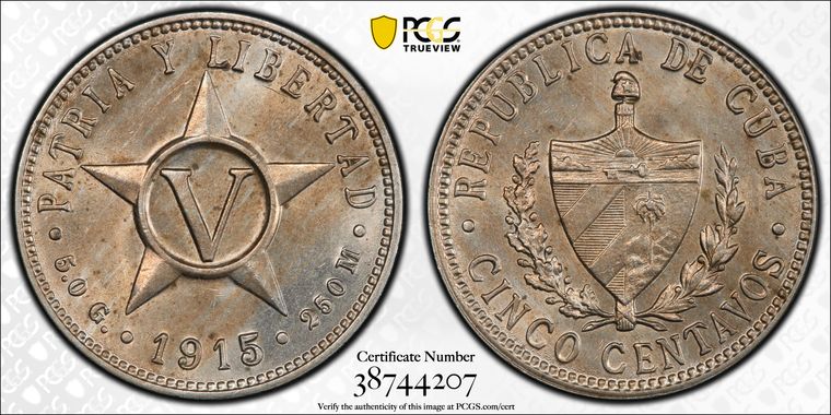 Cert 38744207 - Coin Image