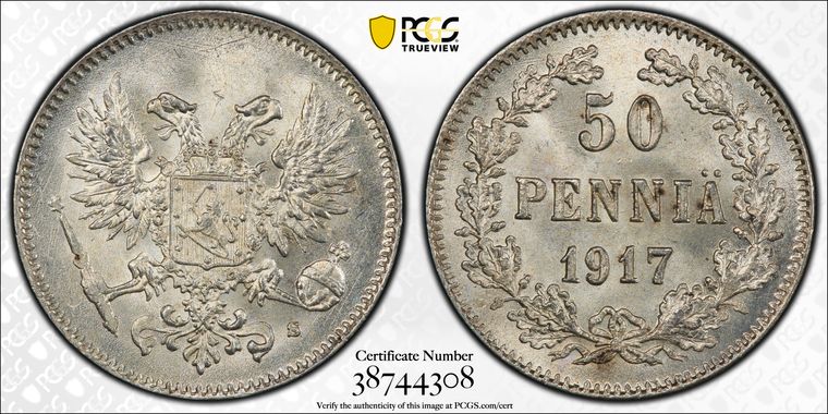 Cert 38744308 - Coin Image