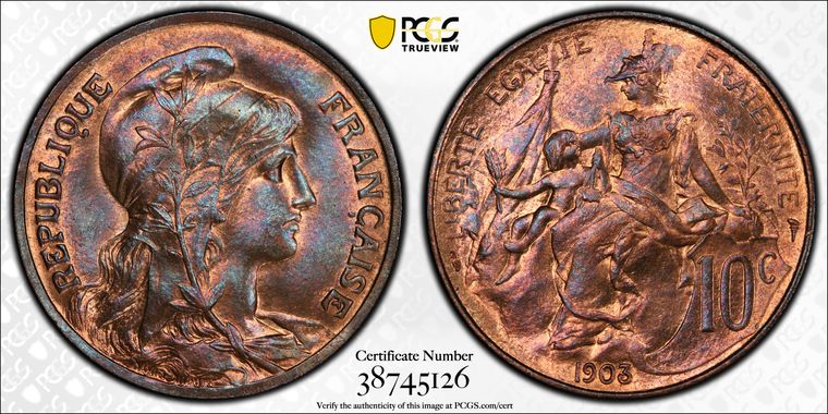 Cert 38745126 - Coin Image