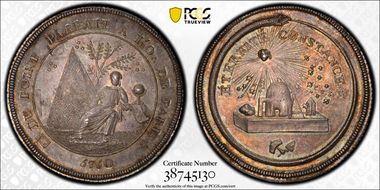 5760 (1760) Token F-5478 Lab-315 Ag MS62