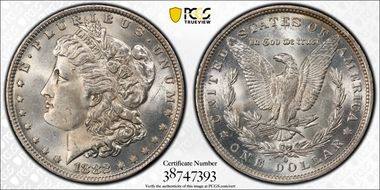 1882-O/S $1 Strong MS64+