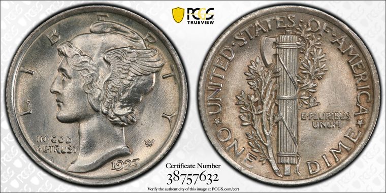 Cert 38757632 - Coin Image