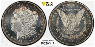 1882-CC $1 MS64DMPL
