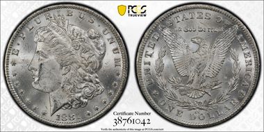1881-CC $1 MS63