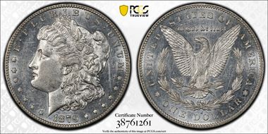 1879-S $1 Reverse of 1878 AU53