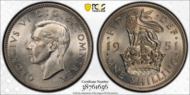 1951 Shil S-4108 English Rev MS65