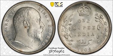 1904(C) Rupee SW-7.23 Prid-190 MS63