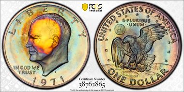 1971-S $1 Silver PR68CAM