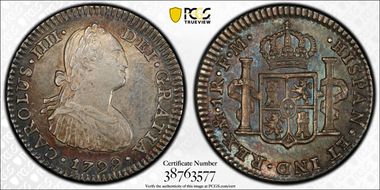 1799-Mo FM Real Calico-441 AU58