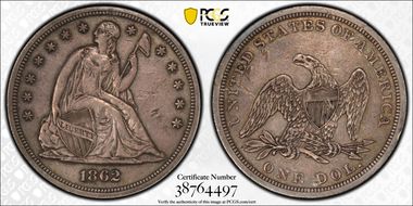 1862 $1 N1