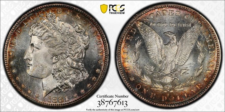 Cert 38767613 - Coin Image