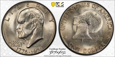 1976-D $1 Type 1 MS65