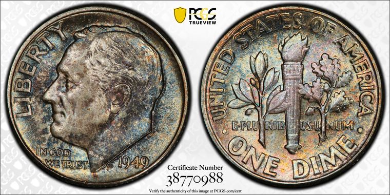 Cert 38770988 - Coin Image