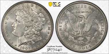 1902 $1 AU58