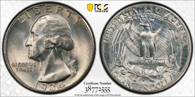 Cert 38772555 - Coin Image