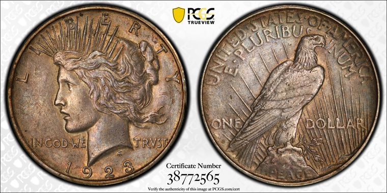 Cert 38772565 - Coin Image