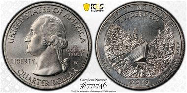 2019-W 25C Frank Church River of No Return NP First Week of Discovery MS65+