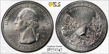 2019-W 25C Frank Church River of No Return NP First Week of Discovery MS64+