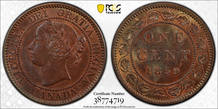 Cert 38774719 - Coin Image