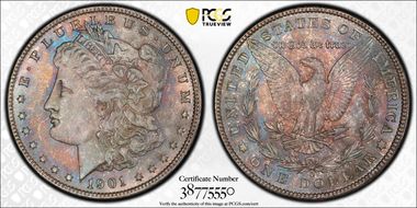 1901-O $1 MS65