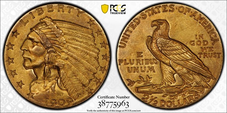 Cert 38775963 - Coin Image