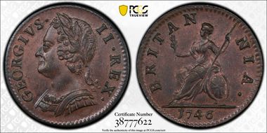 1746 1/4D S-3722 MS64BN