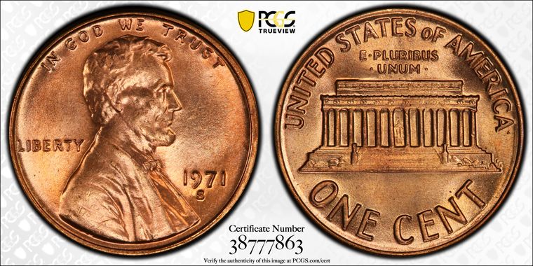 Cert 38777863 - Coin Image