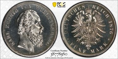 1876-F 5 Mk J-173 PR63