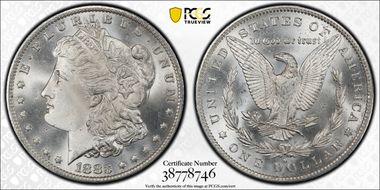 1883-O $1 MS67