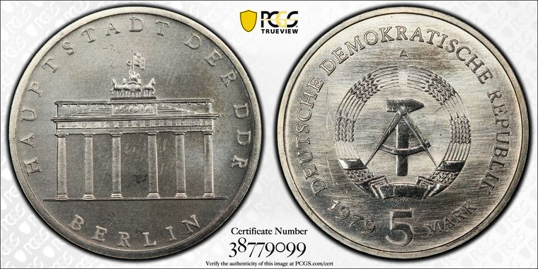 Cert 38779099 - Coin Image