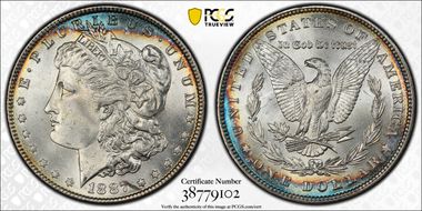 1887 $1 MS64