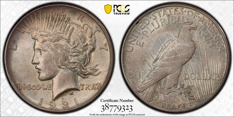 Cert 38779323 - Coin Image