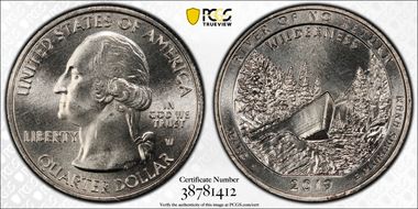 2019-W 25C Frank Church River of No Return NP First Week of Discovery MS66