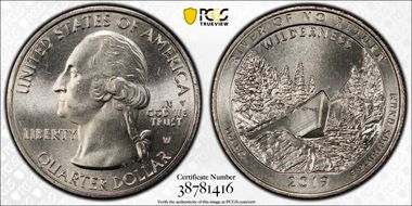 2019-W 25C Frank Church River of No Return NP First Week of Discovery MS66