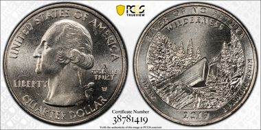 2019-W 25C Frank Church River of No Return NP First Week of Discovery MS64