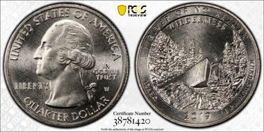 2019-W 25C Frank Church River of No Return NP First Week of Discovery MS66