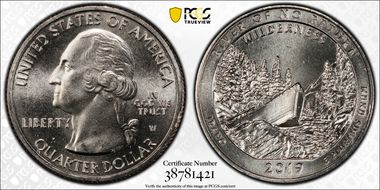 2019-W 25C Frank Church River of No Return NP First Week of Discovery MS67