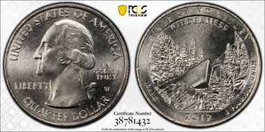 2019-W 25C Frank Church River of No Return NP First Week of Discovery MS67