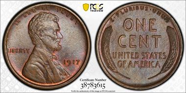 1917 1C MS63BN