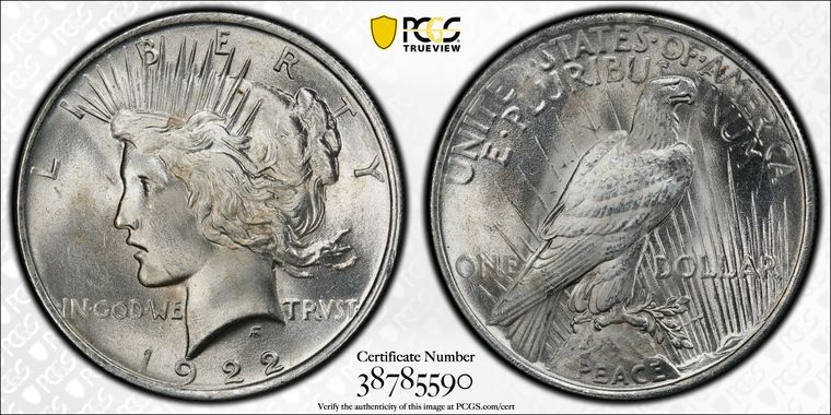 Cert 38785590 - Coin Image