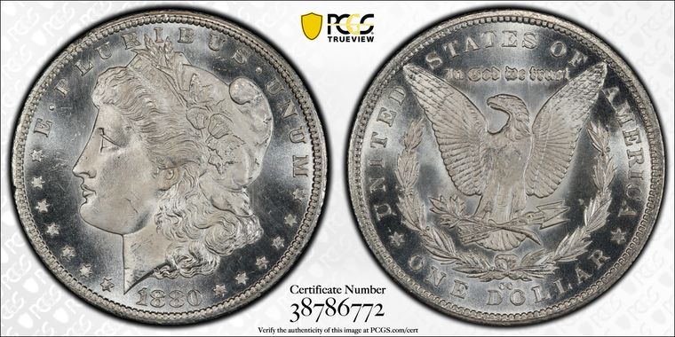 Cert 38786772 - Coin Image