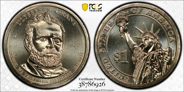 2011-P $1 Ulysses S. Grant Position B MS65