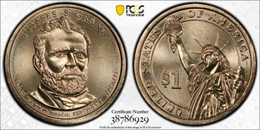 2011-D $1 Ulysses S. Grant Position A MS66