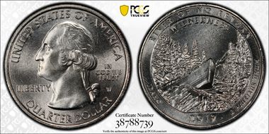 2019-W 25C Frank Church River of No Return NP First Week of Discovery MS66