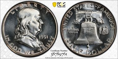 1951 50C PR68