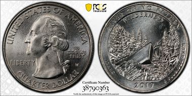 2019-W 25C Frank Church River of No Return NP First Week of Discovery MS66