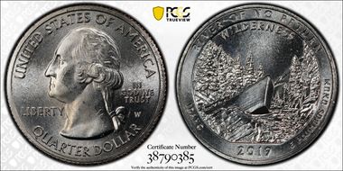 2019-W 25C Frank Church River of No Return NP First Week of Discovery MS64