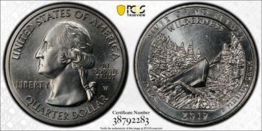 2019-W 25C Frank Church River of No Return NP First Week of Discovery MS65