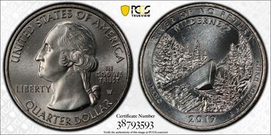 2019-W 25C Frank Church River of No Return NP First Week of Discovery MS66