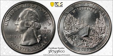 2019-W 25C Frank Church River of No Return NP First Week of Discovery MS66